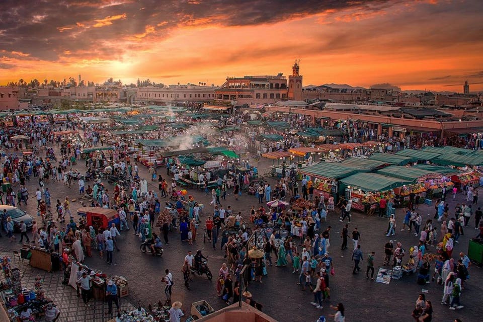 Marrakech cityscape